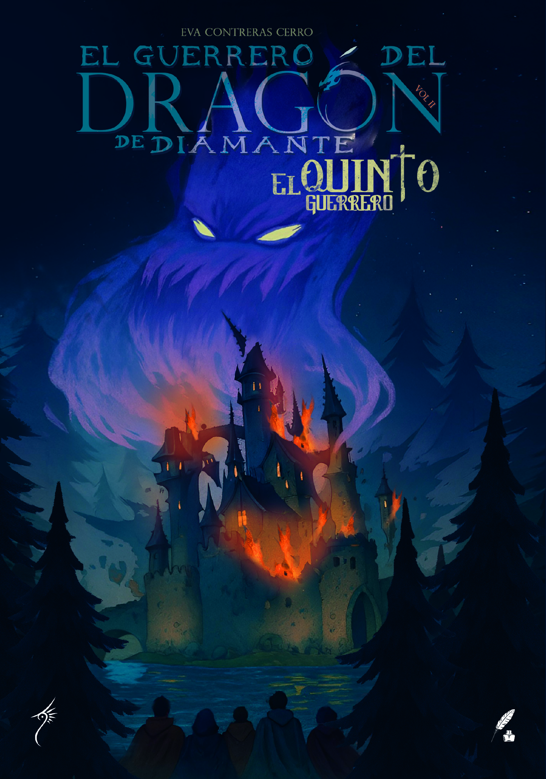 Portada del Volumen II: El quinto guerrero